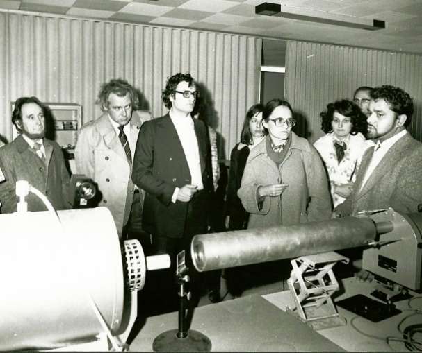 1978, en visite &agrave; Supaero Toulouse